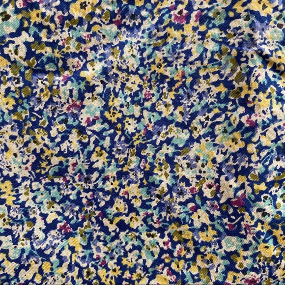 Mododoc Floral Print Cotton Button Down SZ L NWT - Picture 3 of 6